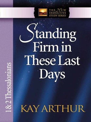 cover image of Standing Firm in These Last Days